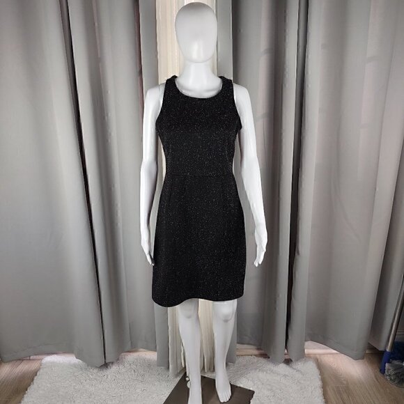 Old Navy Dresses & Skirts - Old Navy Womens Black And White Speckled Faux Wool Knee Length Dress. Size SP